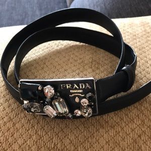 Prada Jewel black belt they not making any more